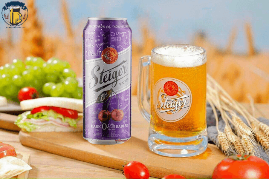 Bia Steager vị anh đào đen nhập khẩu chính hãng