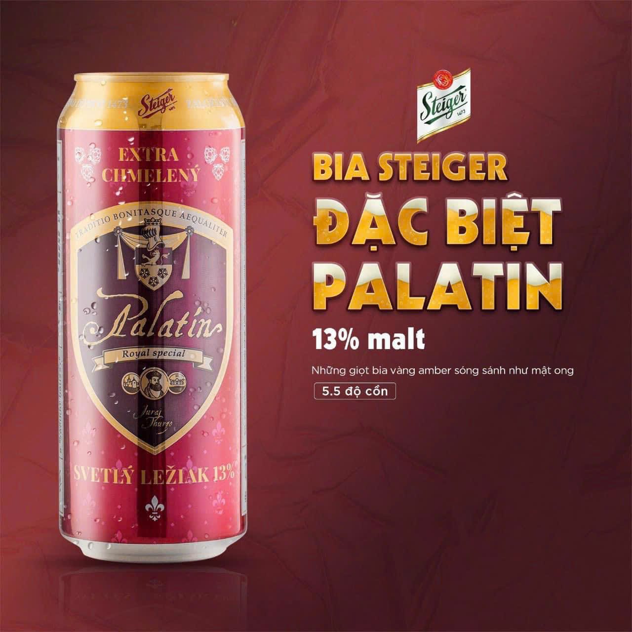 Bia Steiger Palatin nhập khẩu chính hãng