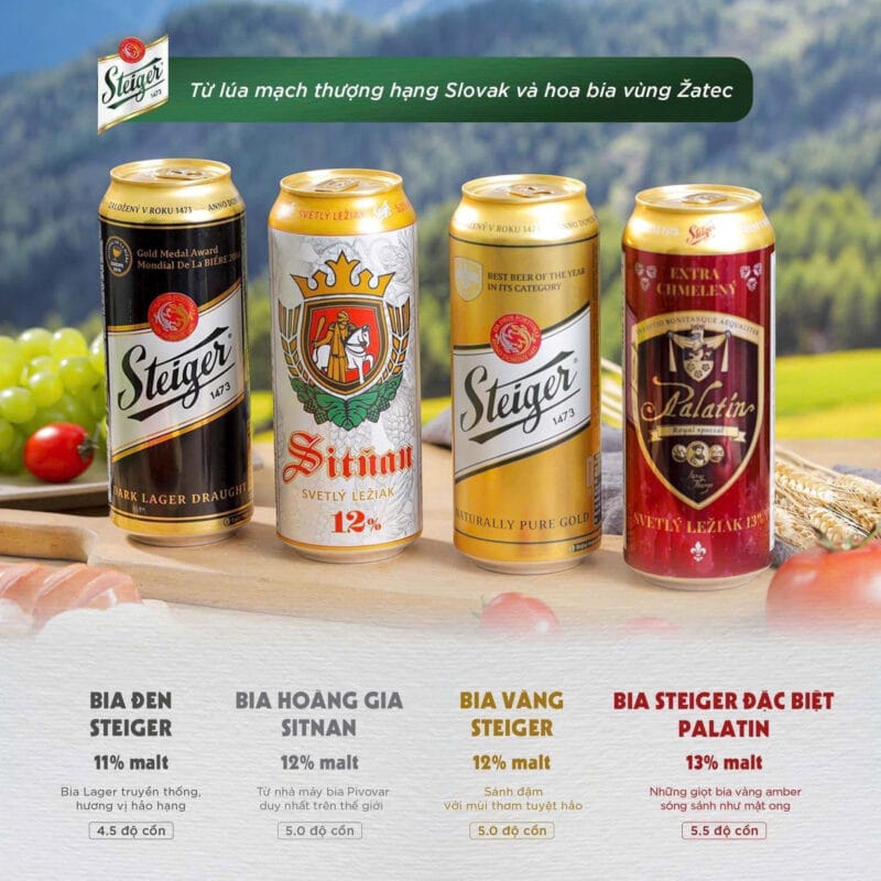 Bia Steiger đen-vàng-palatin-sitnan