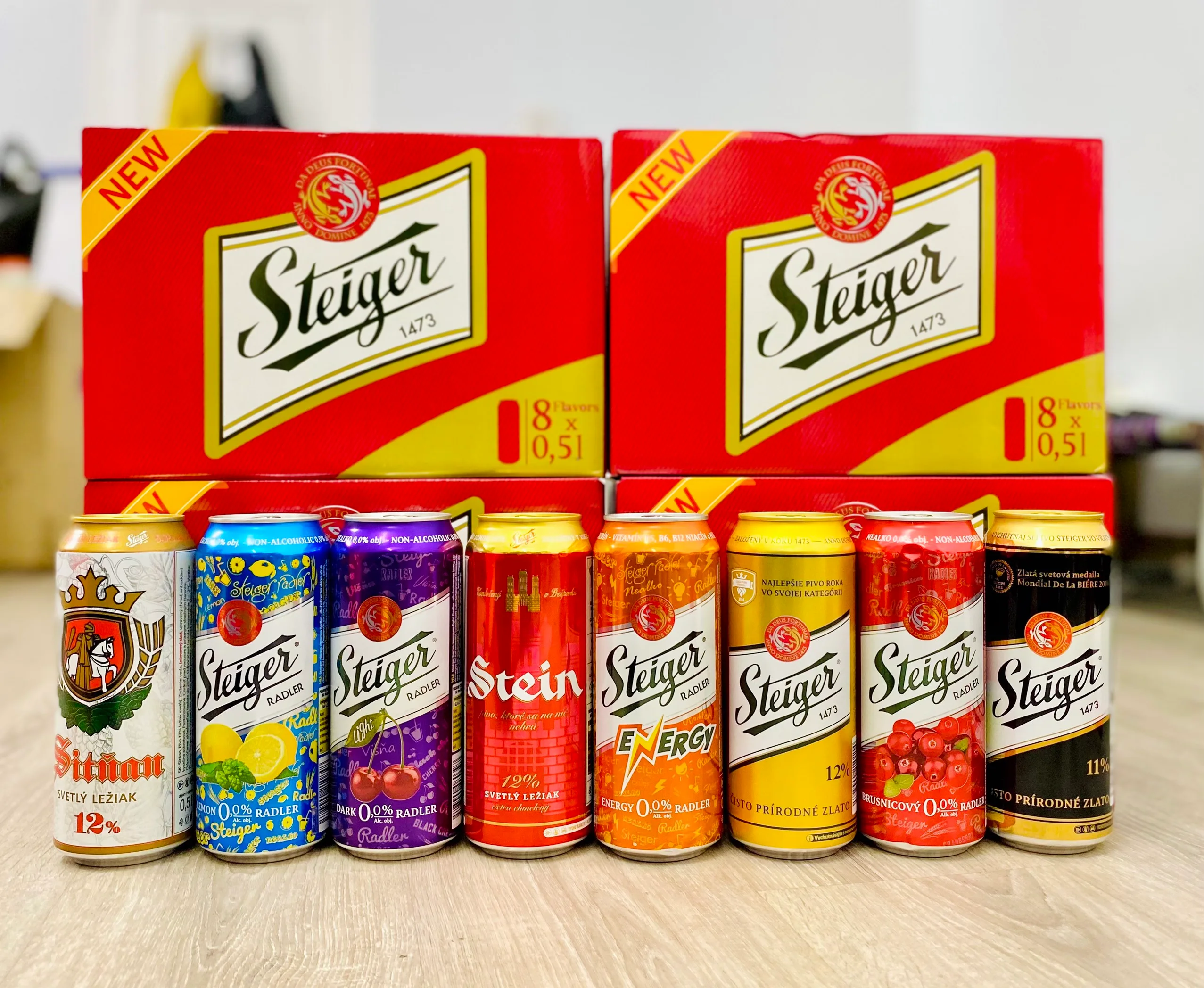 Bia Steiger nhập khẩu chính hãng