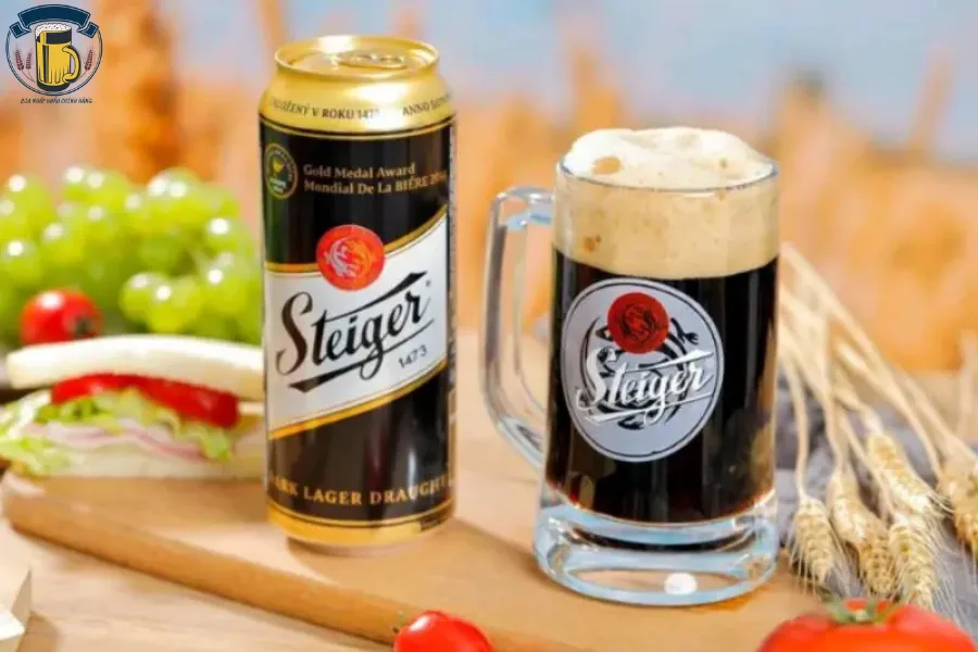 Bia đen Steager nhập khẩu chính hãng