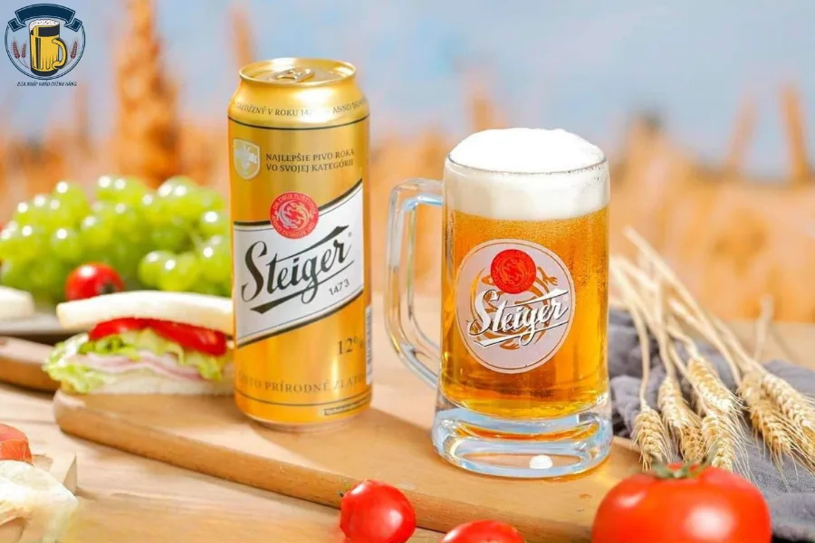 Bia vàng Steager nhập khẩu chính hãng